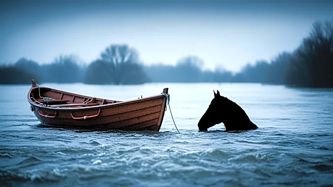 Rescue Operation Saves Horse Stranded in Flooded Marengo Creek