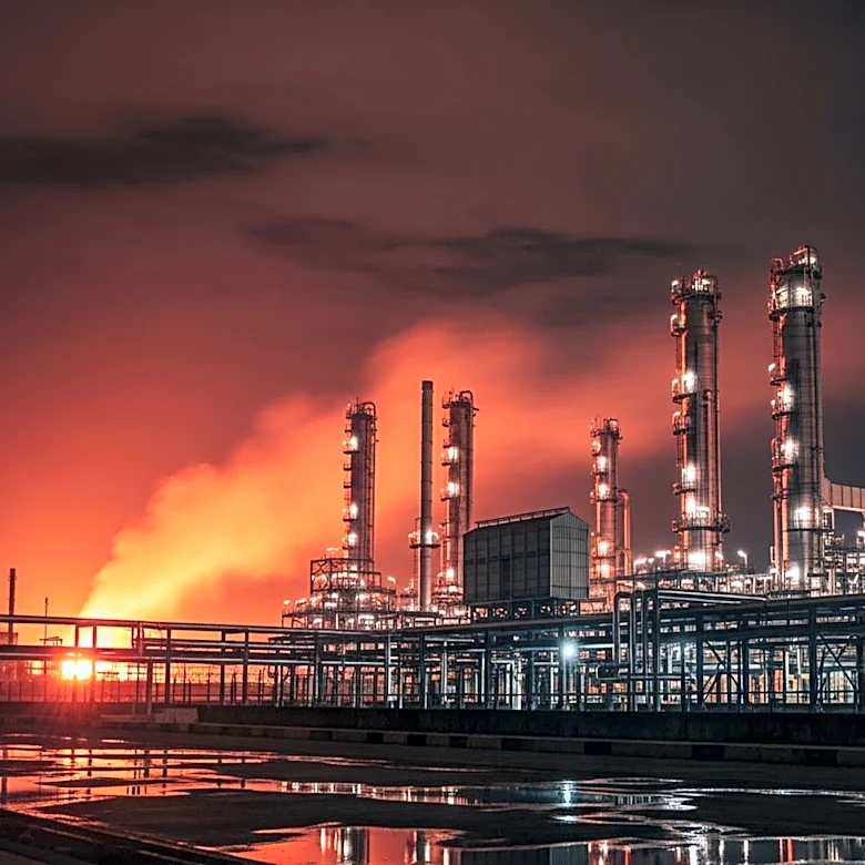 Iranian Drone Attack Sparks Fire at Kuwaiti Oil Complex, No Casualties Reported