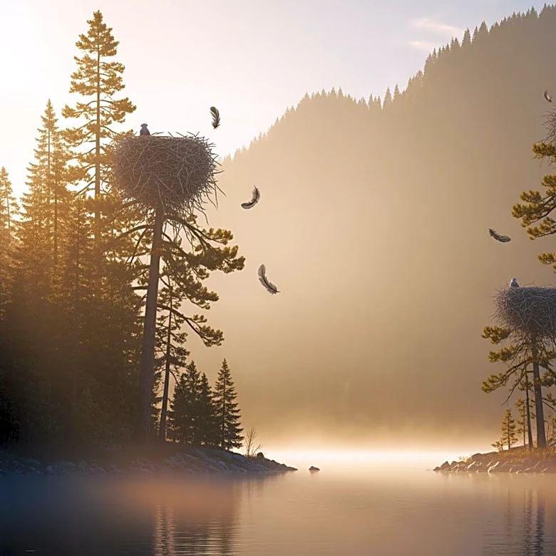 Big Bear Bald Eagles Jackie and Shadow Welcome Two Eaglets