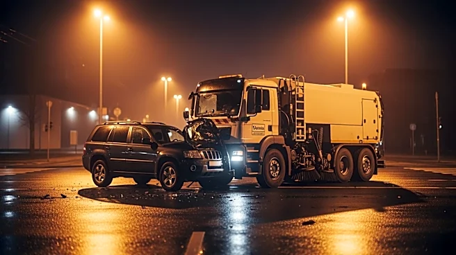 Fatal Collision Between Honda SUV and Street-Sweeper Truck in Playa del Rey