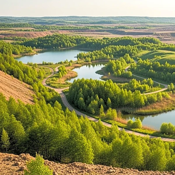 India Transforms Exhausted Coal Mines into Eco Parks