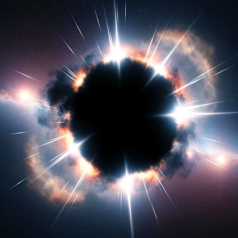 Primordial Black Holes Theory Suggests Early Universe Shaped by Explosions