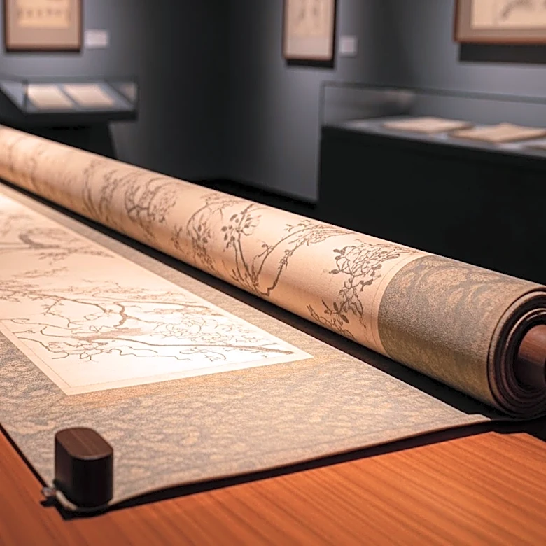 Yale Center for British Art Exhibits Historic 37ft Indian Scroll After Conservation