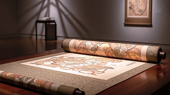 Yale Center for British Art Exhibits Monumental 19th-Century Indian Scroll
