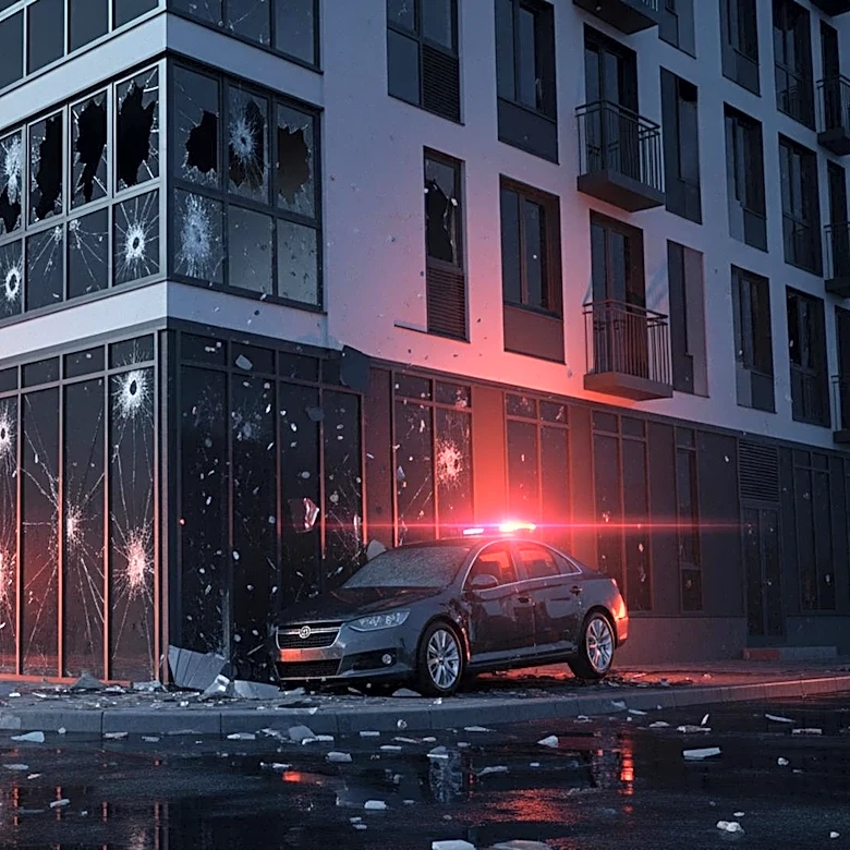 Car Crashes into North Philadelphia Apartment Building, Captured on Video