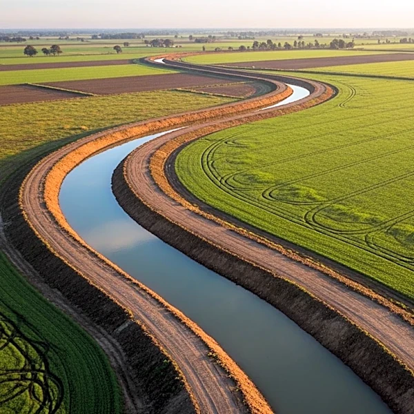 Massive Canal Excavation Initiative Launched to Enhance Agriculture and Water Management