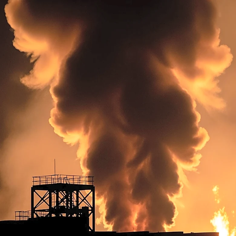 Firefighters Battle Large Blaze at Fordingbridge Industrial Unit, Residents Warned of Smoke