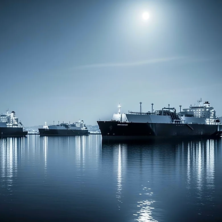 Qatar LNG Tankers Idle Across Asia Amid Middle Eastern Conflict