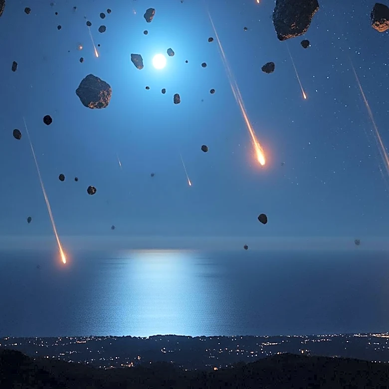 Space Debris Causes Panic in Indonesia as Objects Fall from Orbit