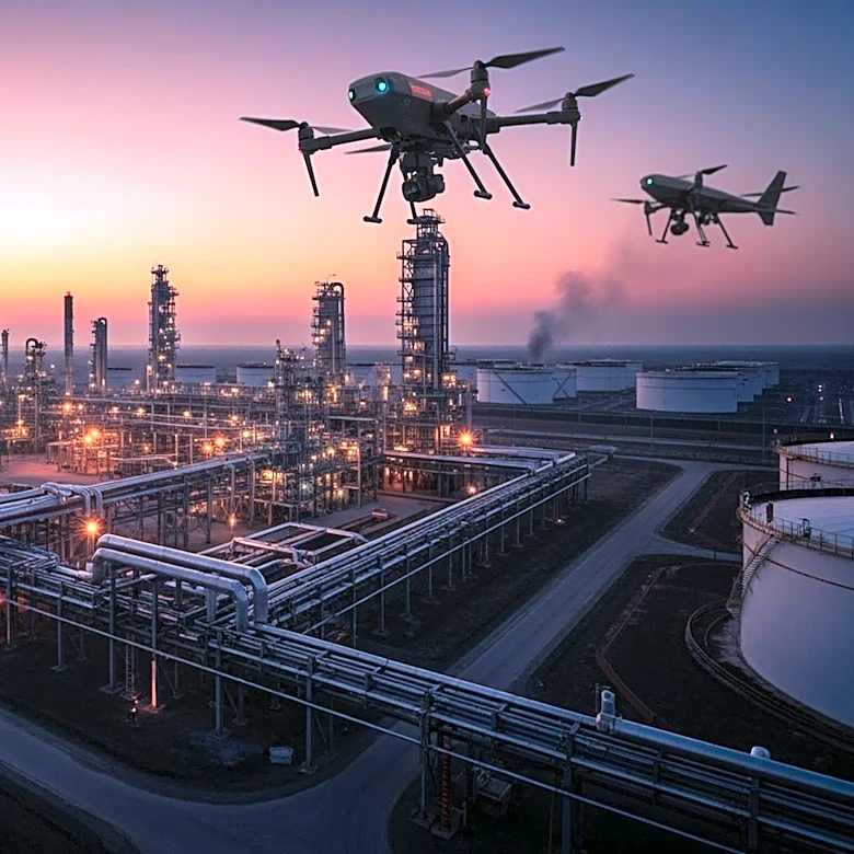 Ukrainian Drones Target Russian Oil Terminal Amid Ongoing Conflict