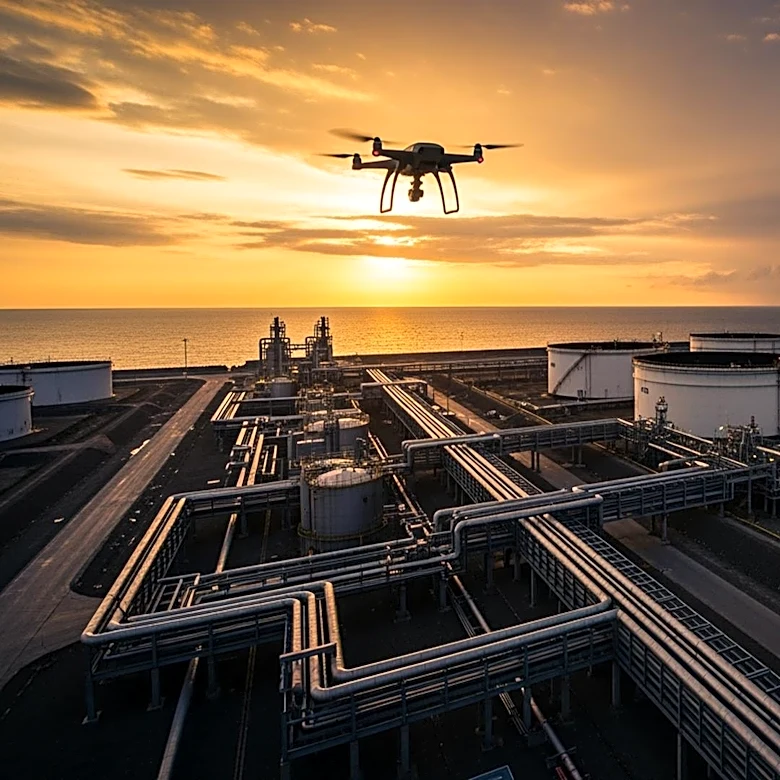 Ukrainian Drones Attack Caspian Pipeline Consortium's Black Sea Terminal, Disrupting Global Oil Supply