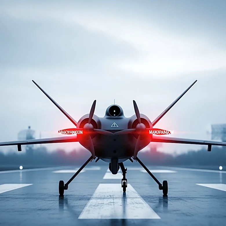 Military-Support Falcon Experiences Dual Engine Malfunction During NATO Exercise