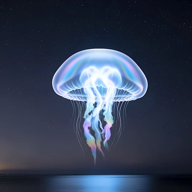 SpaceX Falcon 9 Launch Creates Spectacular 'Jellyfish' Effect Over San Diego