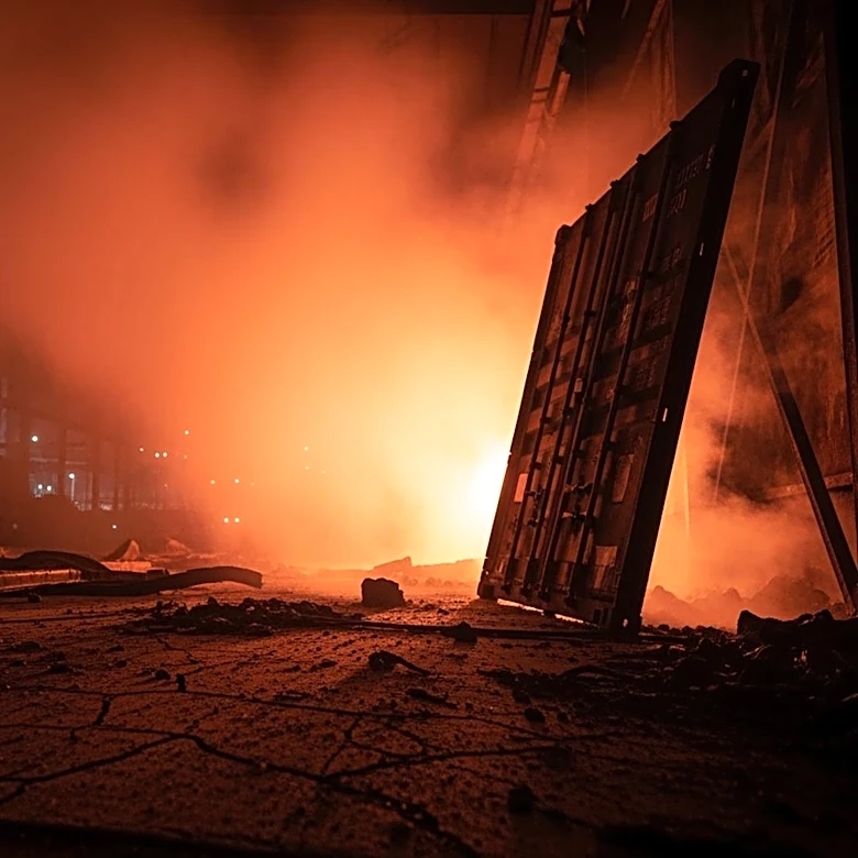 Warehouse Employee Arrested for Arson Following Massive Fire in Ontario, California