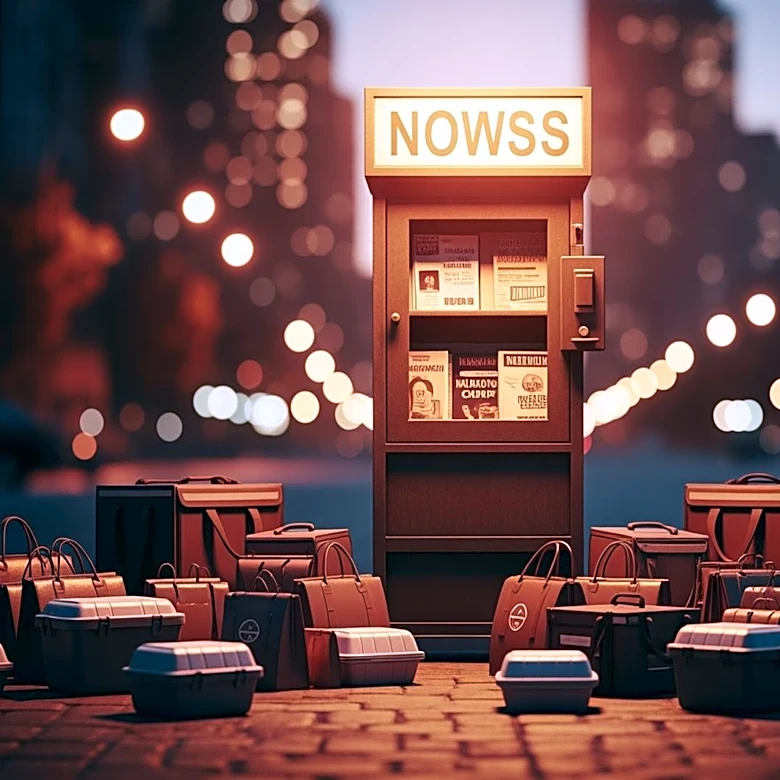 New York City Newsstand Transforms into Hub for Delivery Workers