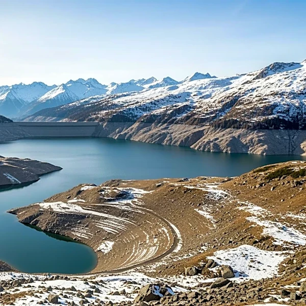 Europe's Clean Energy Reservoir Depleted by Lack of Snow