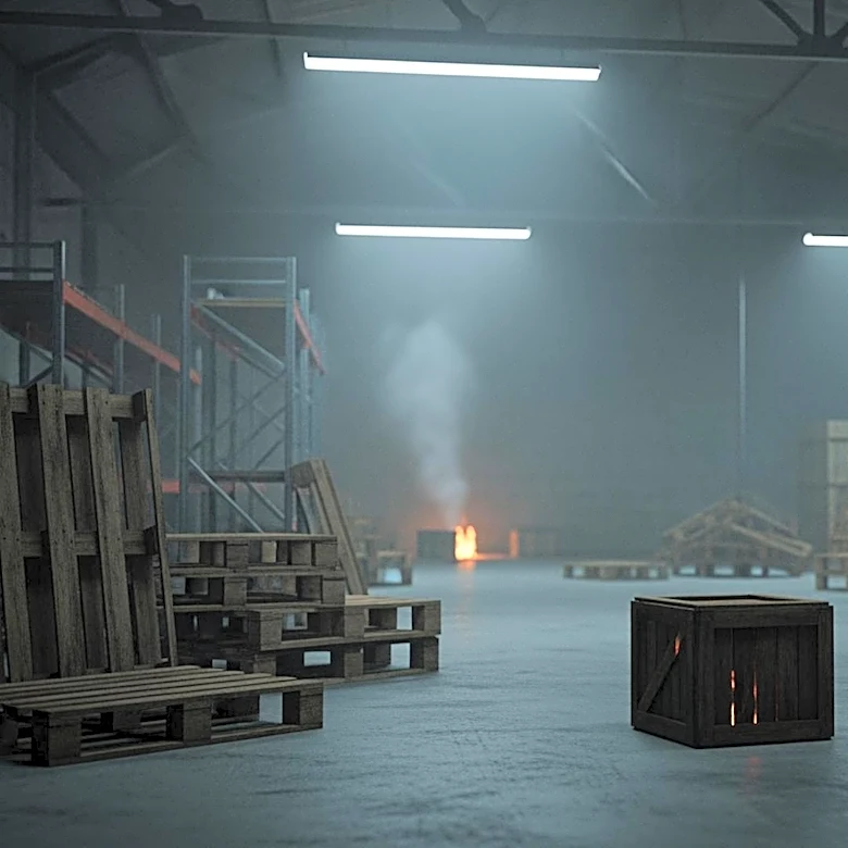 Kimberly-Clark Warehouse Fire in Ontario Leads to Arson Charges Against Employee