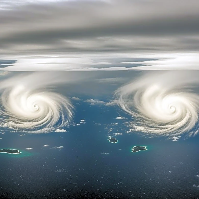 Twin Cyclones Maila and Vaianu Threaten Pacific Islands with Severe Weather