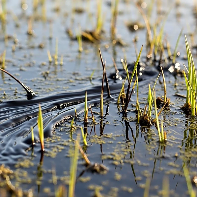 Oil Slick from Iranian Ship Bombing Threatens Gulf Wetland Ecosystem