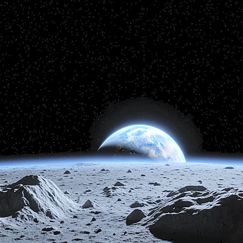 Artemis II Crew Captures Stunning 'Earthset' Image During Lunar Flyby