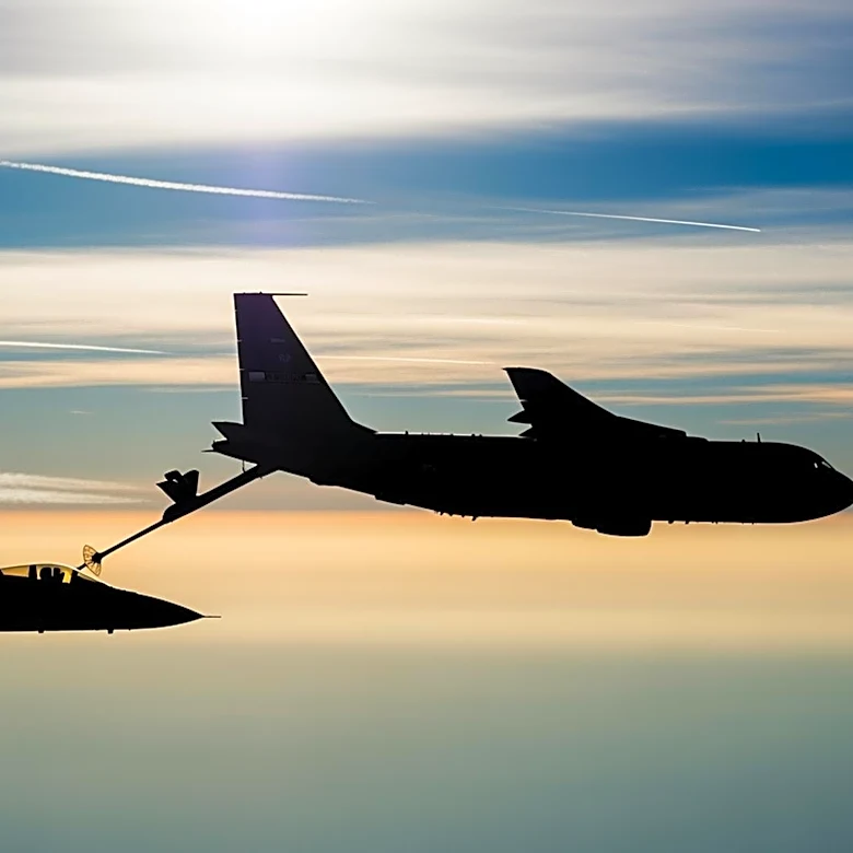 Chilean KC-135 Refuels American F-35A Fighters En Route to FIDAE Air Show