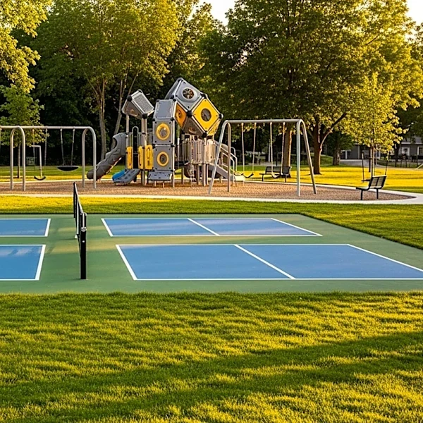 Oak Park's Longfellow Park to Feature New Pickleball Courts and Playgrounds by Fall