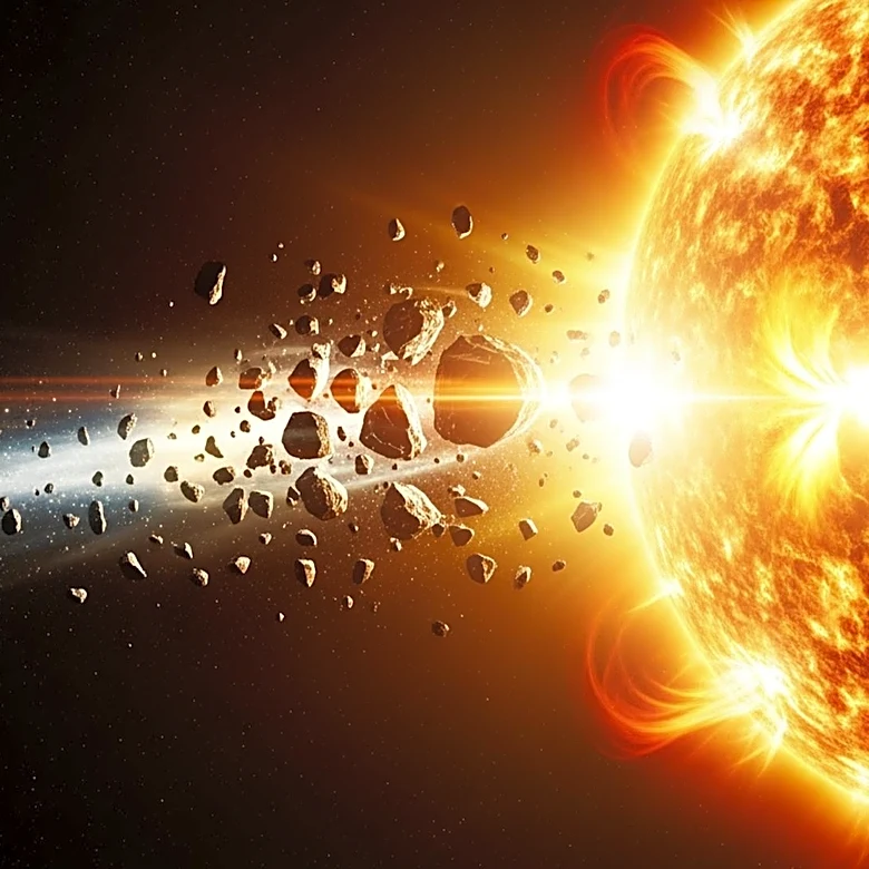 Comet MAPS Disintegrates Near the Sun in Cataclysmic Event