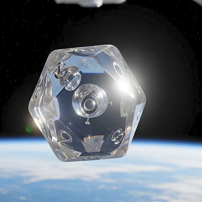 Astronaut Demonstrates D Dice Rolling in Space, Expanding Gaming Horizons