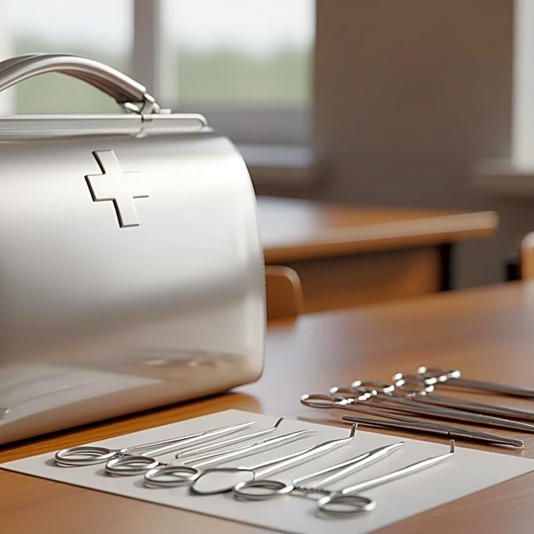 EKU Graduate and Combat Veteran Donates Medical Tools to Students