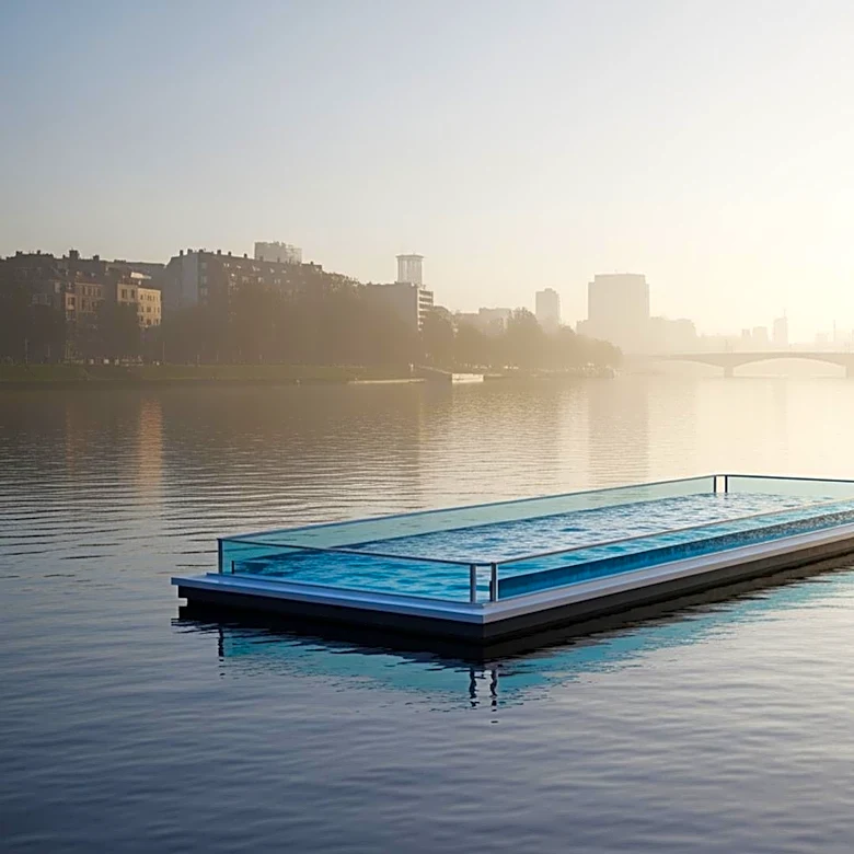 Floating Pool Project in East River to Undergo Test Run Amid Safety Concerns