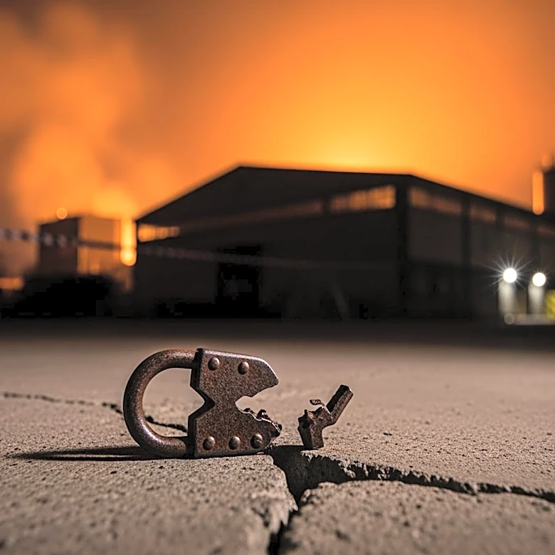 California Fire Destroys Major Kimberly-Clark Warehouse, Employee Charged with Arson