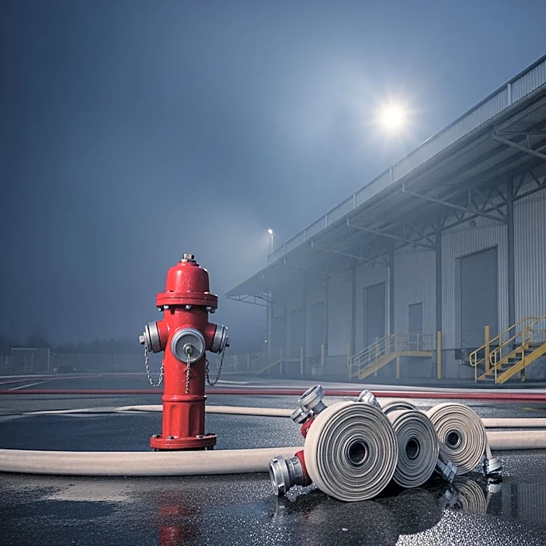 Ontario Fire Department Investigates Suspected Arson in Warehouse Blaze