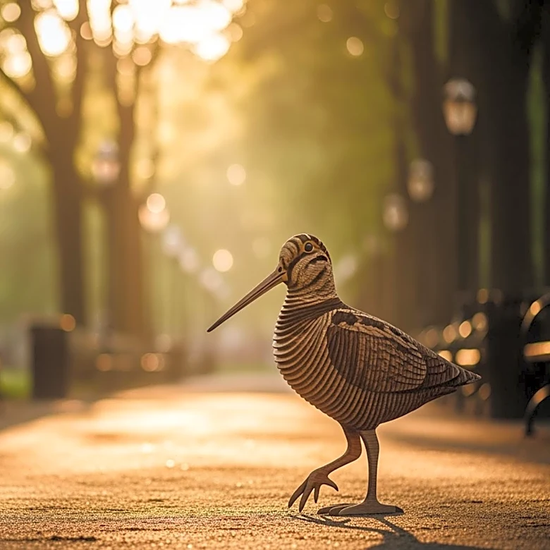 American Woodcocks Draw Crowds in Manhattan Park with Unique Strut