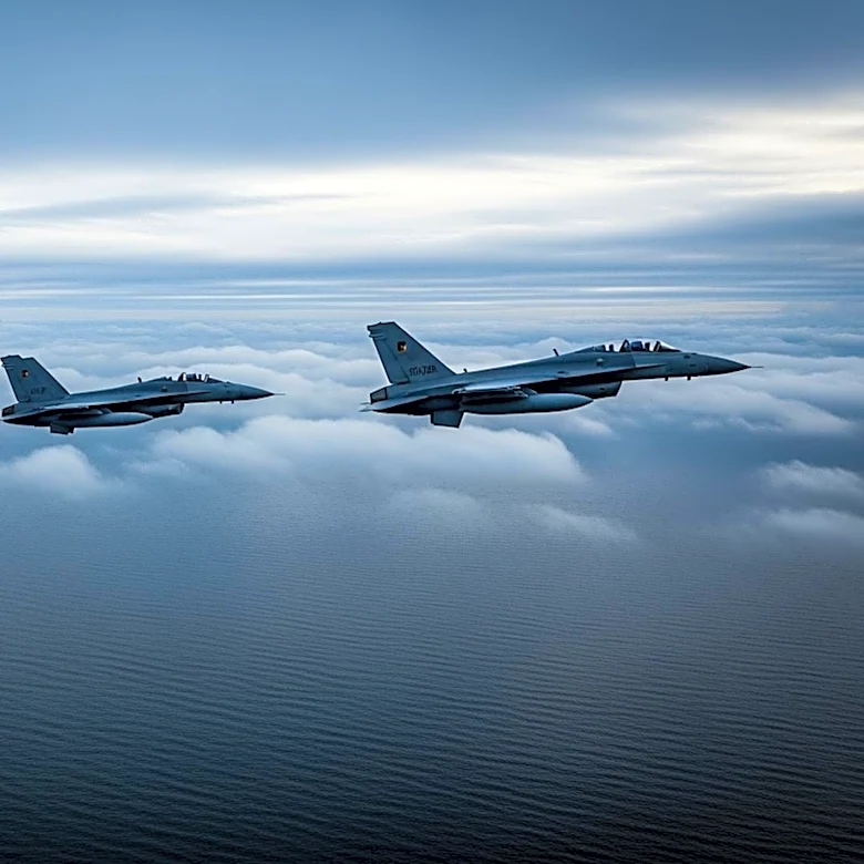 Poland Scrambles Fighter Jets to Intercept Russian Spy Plane Over Baltic Sea