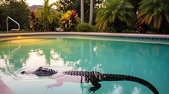 Florida Police Remove Hissing Alligator from Family Pool in Tampa
