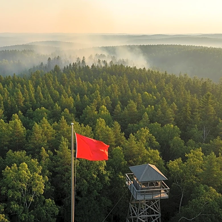 South Carolina Forestry Commission Lifts Red Flag Fire Alert for 25 Counties Amid Continued Wildfire Risks