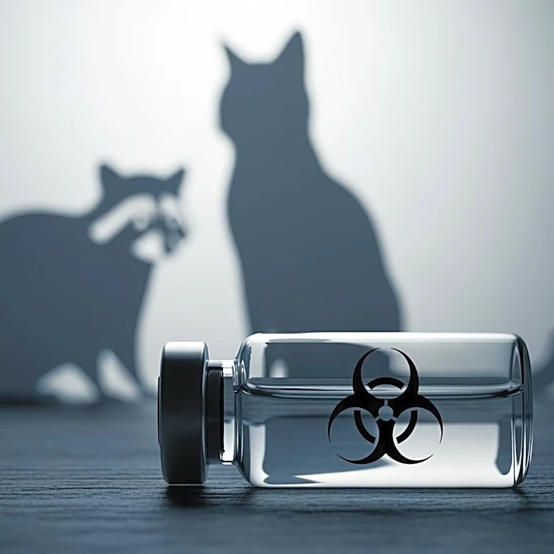 Orange County Identifies Two Rabies Cases Involving Cat and Raccoon