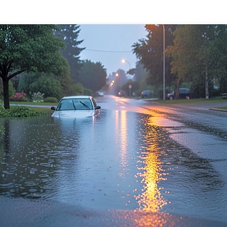 Florida Police Rescue Elderly Couple from Submerged Car After Heavy Rain