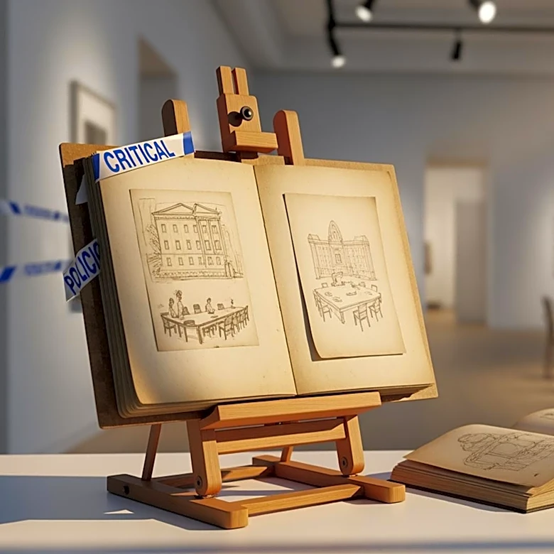 Holocaust Sketches Exhibit Opens in NYC, Showcasing Historical Art