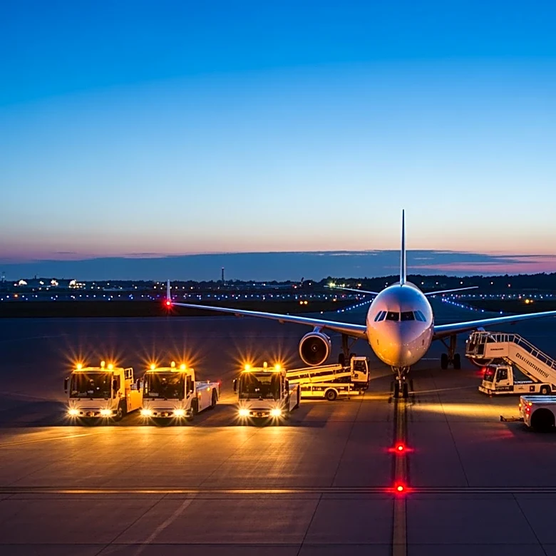 FAA Probes Near Collision Between Frontier Plane and Trucks at LAX