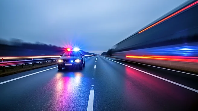 California Highway Patrol Confronts Suspect on 405 Freeway After High-Speed Pursuit