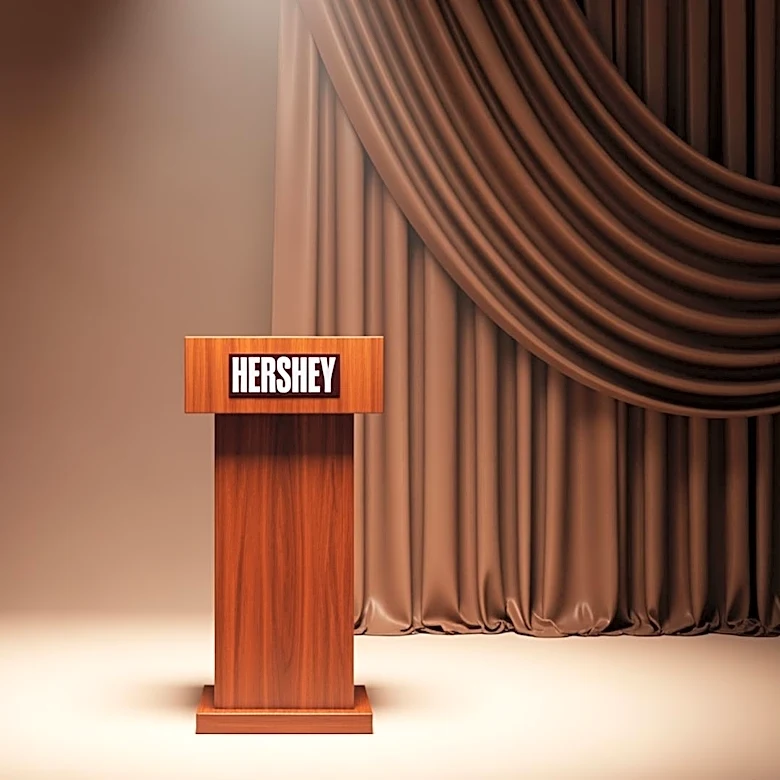 Pennsylvania Governor Josh Shapiro Avoids Backdrop Mishap at Hershey Event