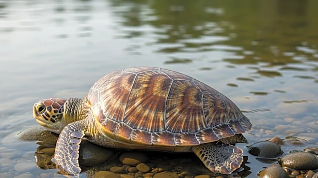 Aquarium of the Pacific Rescues 200-Pound Sea Turtle 'Meatloaf' from San Gabriel River