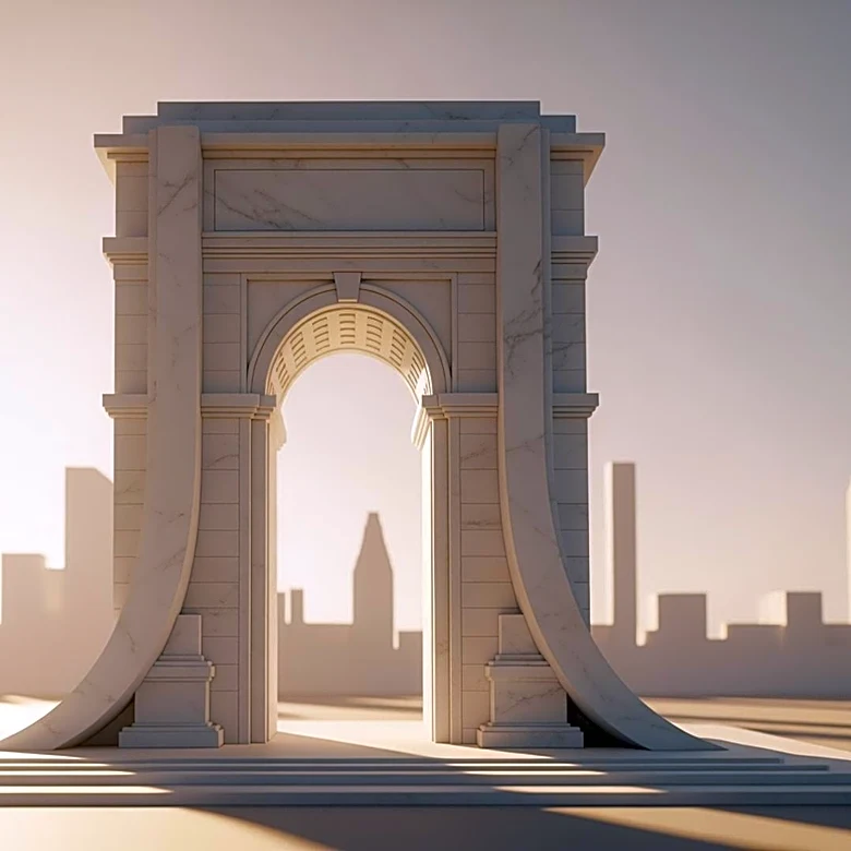 President Trump Unveils Design for 'Triumphal Arch' in Washington D.C.