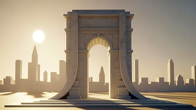 President Trump Unveils Design for 'Triumphal Arch' in Washington D.C.