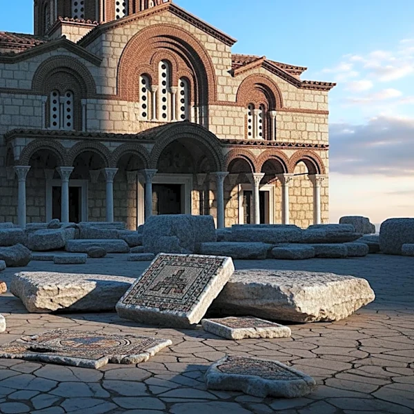 Hezbollah Missile Damages Ancient Byzantine Church in Nahariya