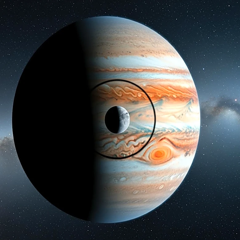Ganymede's Shadow Transit Offers Unique Viewing Opportunity for U.S. Skywatchers