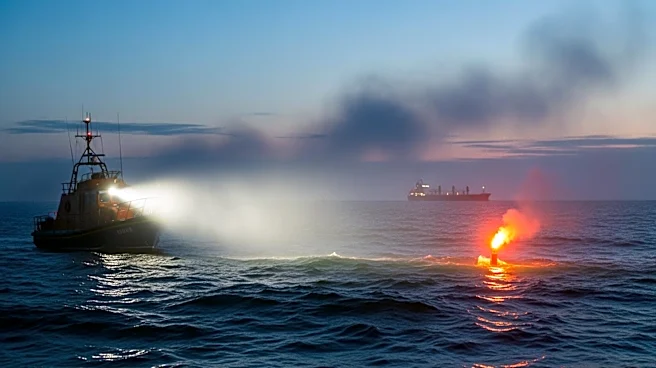 HM Coastguard and RNLI Conduct Medevac After Cargo Ship Fire in English Channel