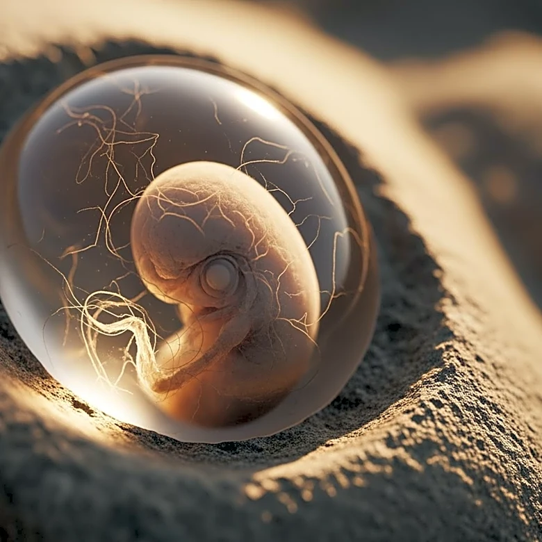 Discovery of 250 Million-Year-Old Embryo Fossil Reveals Egg-Laying Mammal Ancestors