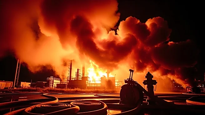 Firefighters Battle Massive 5-Alarm Factory Fire in Queens